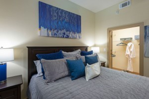 Two Bedroom Apartments for Rent in Houston, TX - Model Bedroom & Closer  